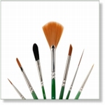 7914 - Paint Supplies : AW  Advance Paint Brush set 