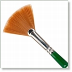 7917 - Paint Supplies : AW  Fan Brush no. 6 