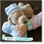 7743 - Accessories :  Hospital Wrist Band Sheet - Green 