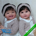 300360 - Dollkit 28  - Twin - Lin Lin + Min Min - Not available