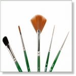7914 - Paint Supplies : AW Basic Paint Brush set 